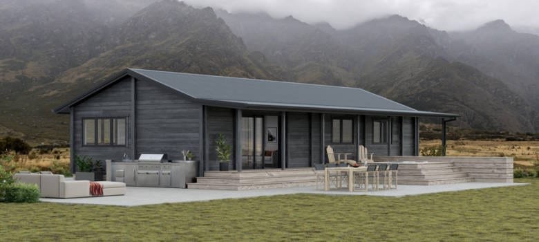 Timber home simple design NZ
